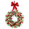 Mr. Christmas Mr. Christmas 17.75 in. D LED Prelit Multicolored Bulb Wreath 10910AC - alternate 1